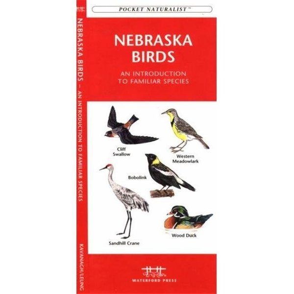 Waterford Press Waterford Press WFP1583551851 Nebraska Birds Book: An Introduction to Familiar Species (State Nature Guides) WFP1583551851